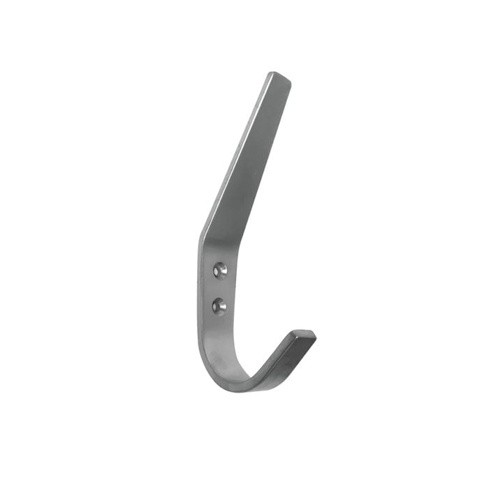 Adoored Satin Chrome Dene Deco Hook