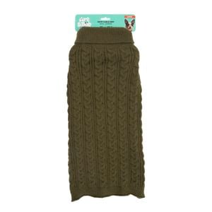 Art & Bob 50cm Moss Large Knitted Dog Jumper