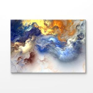 Cloud Colorful Abstract Design Print 100% Australian Made 120x90cm (Stretched Canvas)