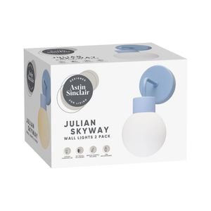 Astin Sinclair Skyway Julian Wall Lights - 2 Pack