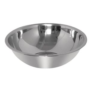 Vogue Mixing Bowl Stainless Steel Stackable Flat Bottom 343mm 4.8ltr