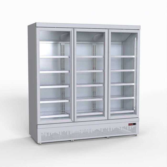 Thermaster Triple Door Supermarket Fridge  - Commercial Drink Fridges (lg-1500gbm)