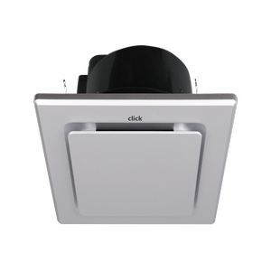 Click 250mm Silver Ducted Exhaust Fan