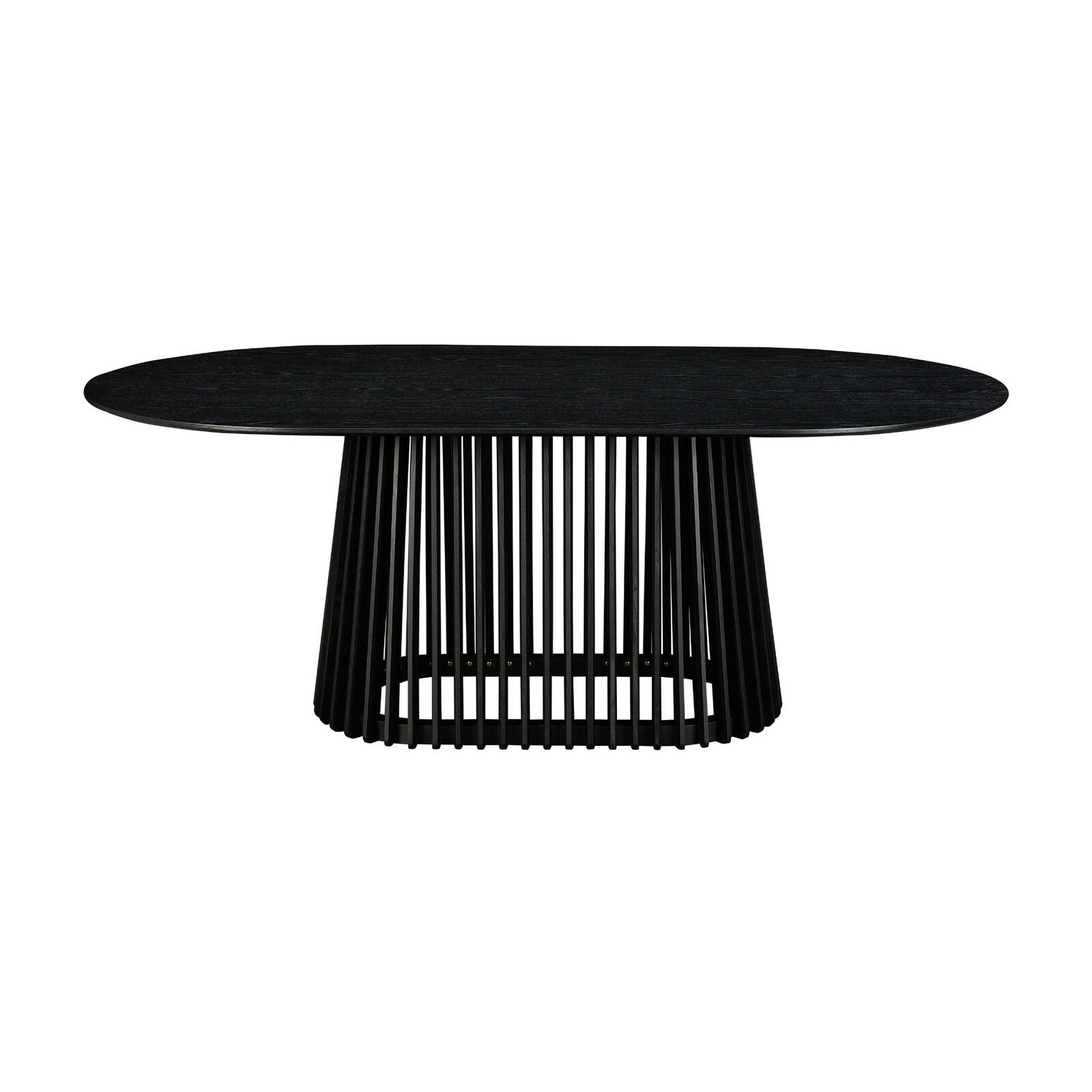 Ravenwood Casablanca 200cm Oval Dining Table - Black