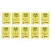 10x Spirax 813 Recycled Notebook A6 Stationery 100 Pages School Notebook Yellow