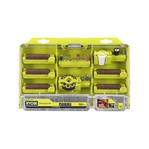 Ryobi 150-Piece Twist Lock All Purpose Rotary Set