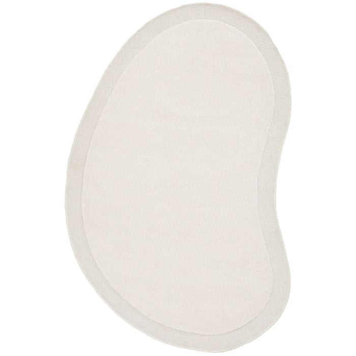 The Rug Connection Ciel Milk 380x280cm - Extra Large Shaped Hand Tufted Wool Indoor Rug