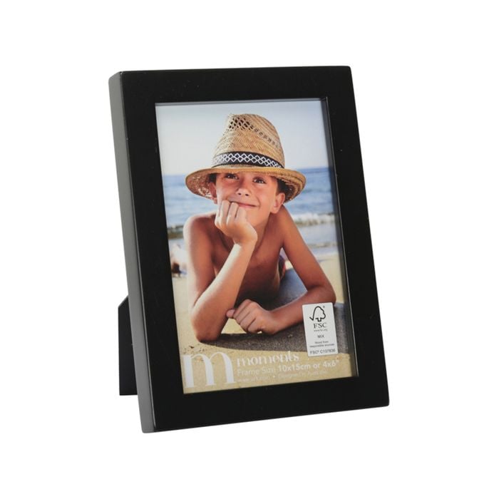 Home wares 4x6 Black Moments Photo Frame Pack Of 4 Bunnings Australia