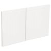 Kaboodle 1000mm Macaroon Country Fridge Cabinet Doors - 2 Pack