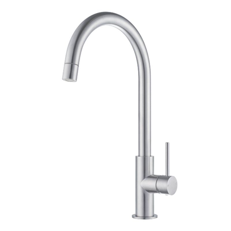 Mondella WELS 5 Star 6L/min 25mm Stainless Steel Resonance Side Lever Dual Function Sink Mixer