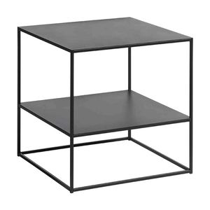 Modern Furniture PEBBLE Coffee Table 50x50cm - Black