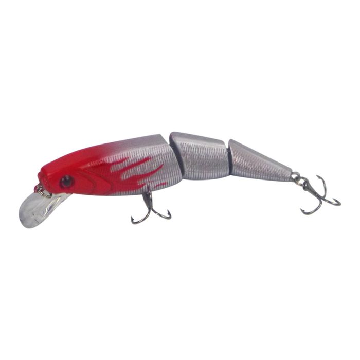 Finesse Mk50 Swimbait, 105mm, 14 G, Silver Red