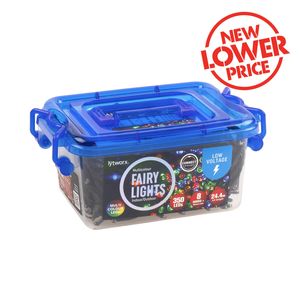 Lytworx Multicolour Low Voltage Connectable Fairy Lights - 350 Pack
