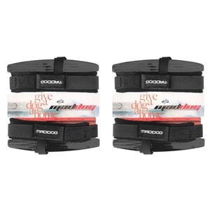 2PK Maddog Bodyboarding Fin Savers Accessory w/ Ankle Strap Black