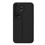 EFM Monaco Leather Wallet Case w/ D3O BIO For Samsung Galaxy 2025 6.2 Black