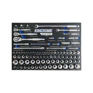 Kincrome BLUESTEEL 92 Piece Sockets & Accessories EVA Tray