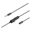 Saramonic LavMicro U2 Omnidirectional Lavalier Microphone 3.5mm Locking Type Male Jack to USB Type C