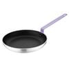 Hygiplas Frying Pan Aluminium Non-Stick Teflon Platinum Plus Purple Handle 240mm