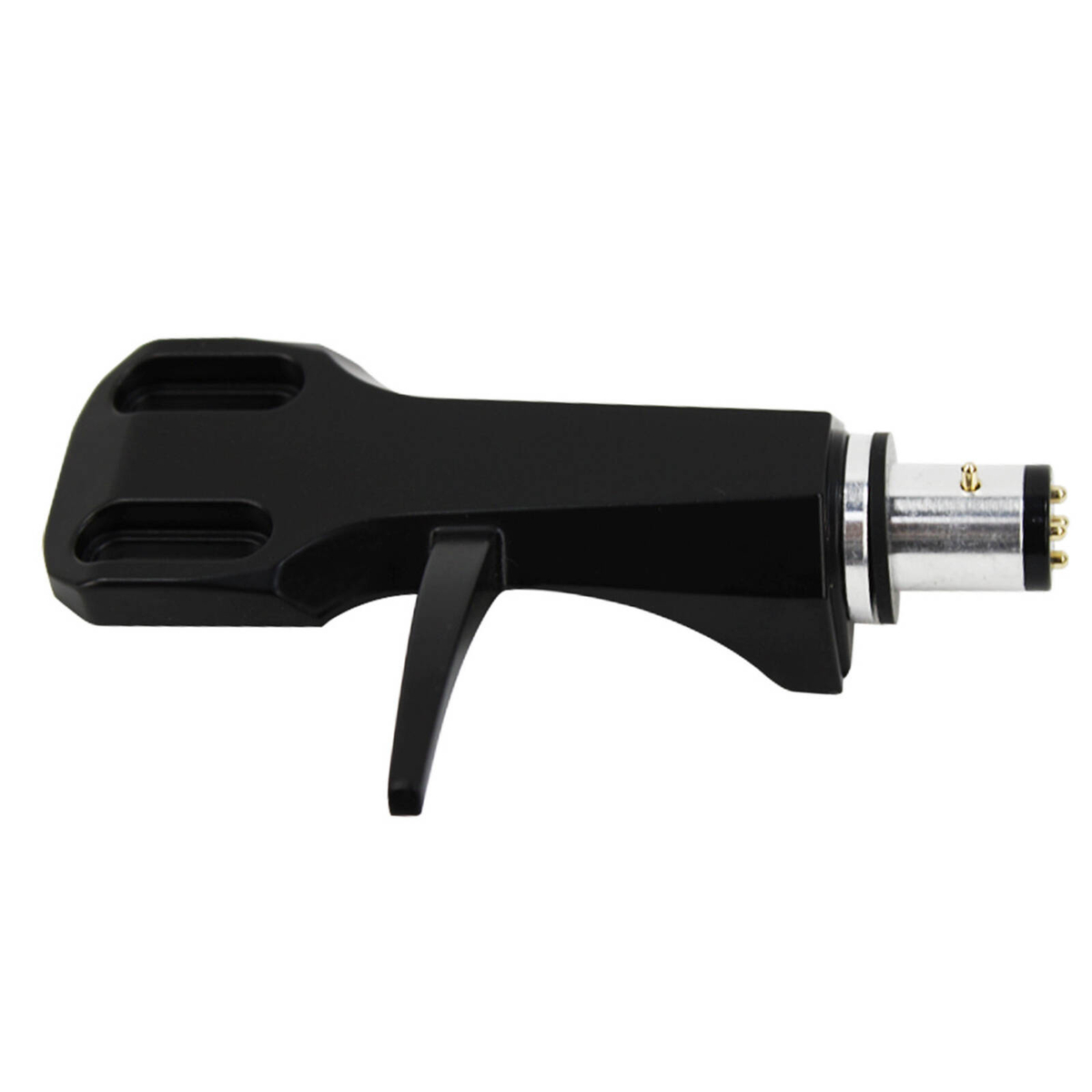 Blank Universal Headshell for Turntable Cartridge Black Aluminium GK ...