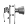 Rolltrak Silver Hinge Screen Door Latch
