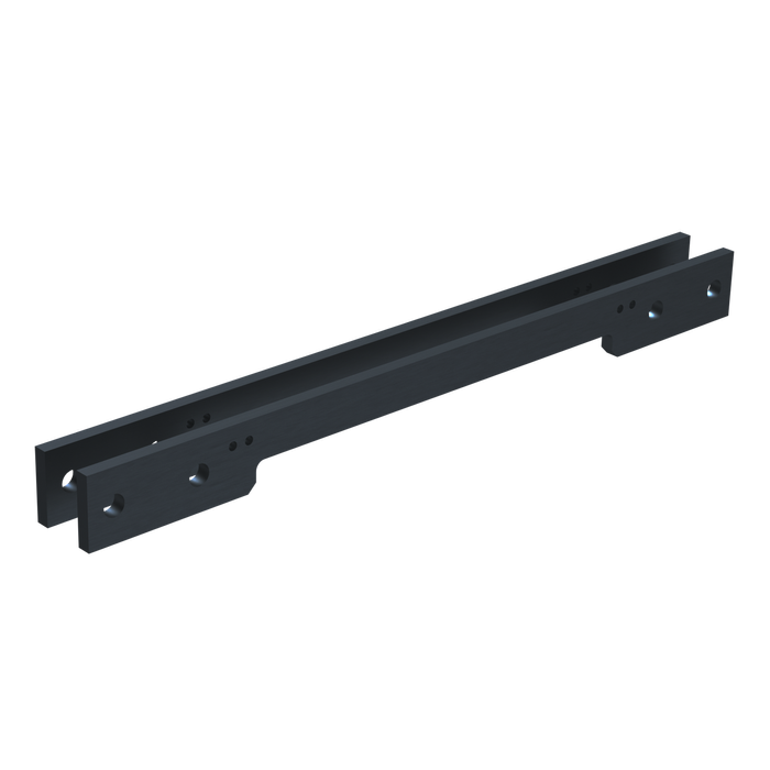 D&D Technologies Mounting Plate For Guide Rail SlimLine Vertical Closer