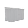 Absco Sheds 3.0 x 1.52 x 2.08m Zincalume Three Door Bike Shed