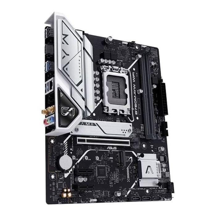 Asus B760m-ayw Wifi B760 Lga 1700 Micro-atx Motherboard