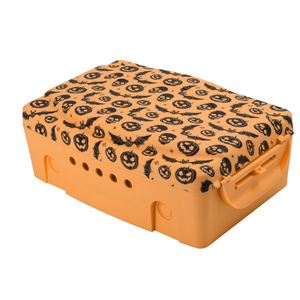 Arlec Halloween Orange and Black 5 Outlet Weatherproof Electrical Enclosure Box