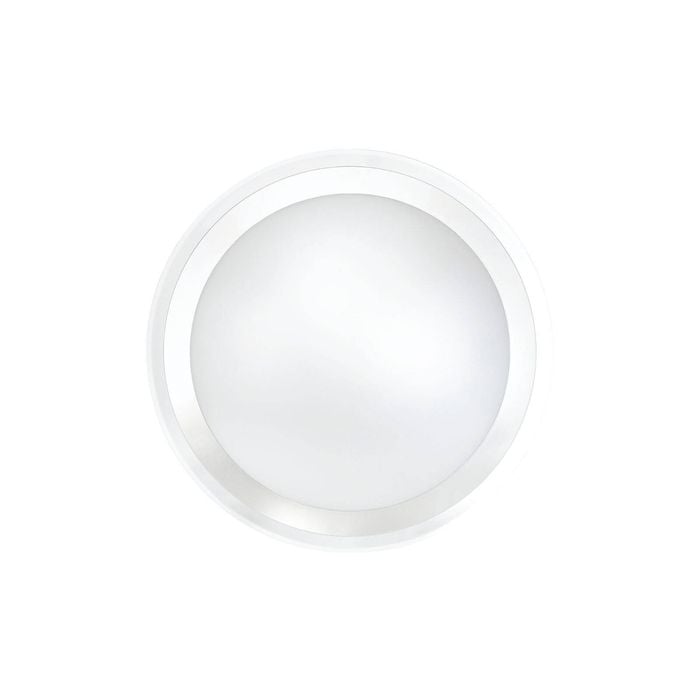 Brilliant 43cm 22W Charlton LED Oyster Ceiling Light Bunnings Australia