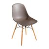 Bolero Arlo Side Chair Coffee Finish Pack Of 2 Indoor Dining Chairs