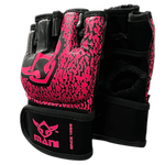 BLACK & Pink KIDS MMA GLOVES