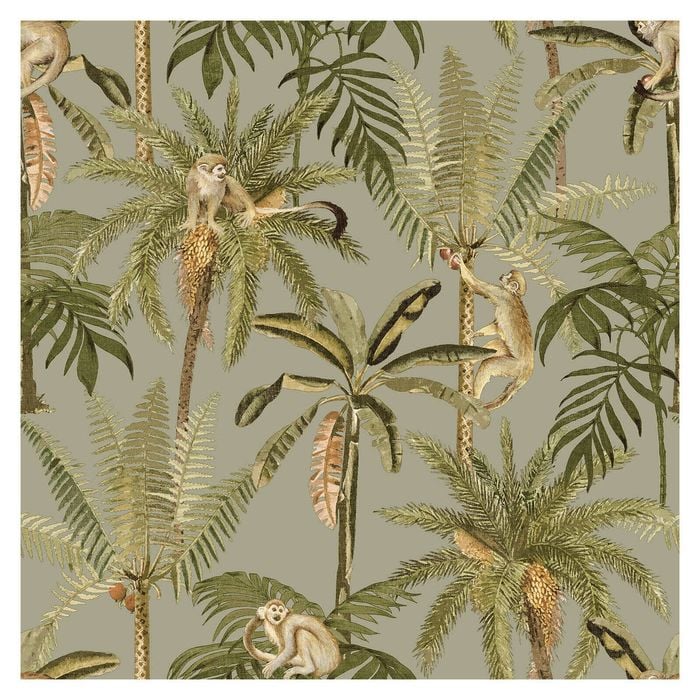 Ateles Sage Wallpaper by Holden Decor  10.05m by  53cm