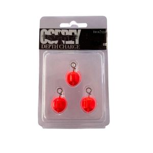 Irukandji Osprey Depth Charge Inline Chin Weight 21g Orange