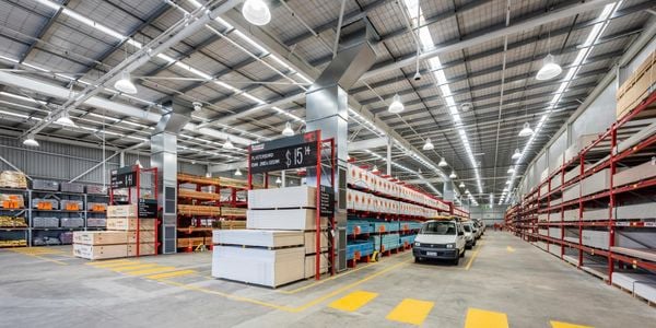 Bunnings Adelaide Airport Trade Drive Through timberyard
