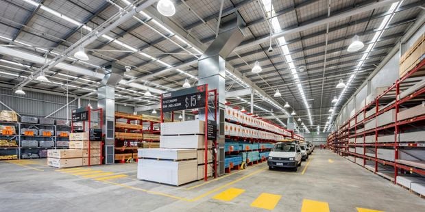 Bunnings Adelaide Airport Trade Drive Through timberyard