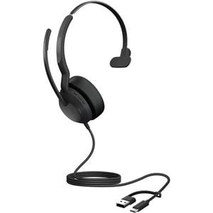 Jabra Evolve2 50 UC USB-C/A Mono Corded Headset