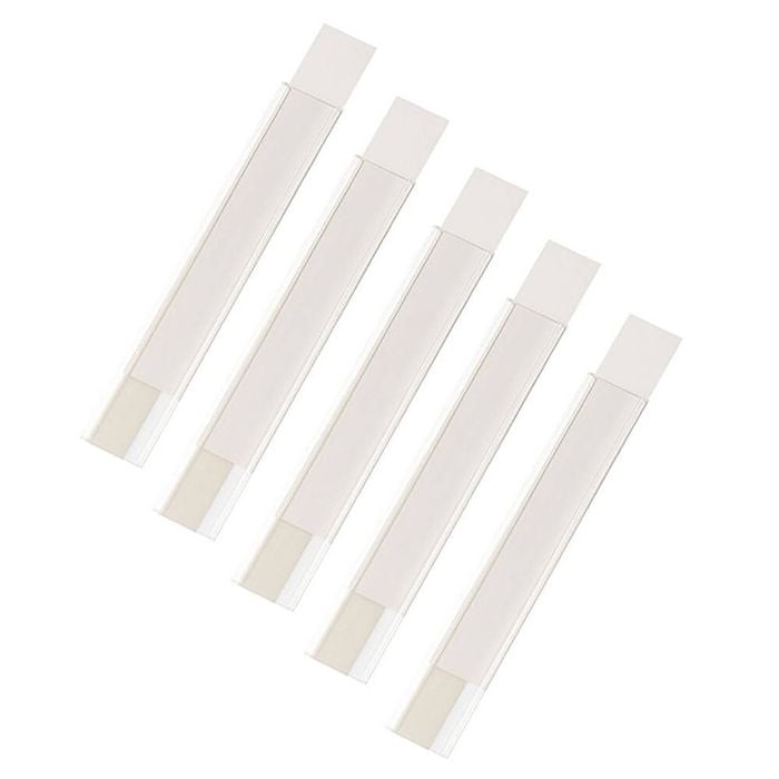 50pk Durable Scanfix 3x20cm Label Strip Self-adhesive Labelling Sticker White