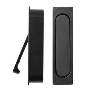 Delf Trade Matt Black Edge Pull Sliding Door Handle