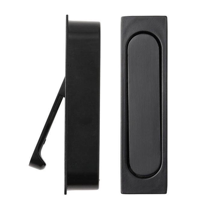 Delf Trade Matt Black Edge Pull Sliding Door Handle