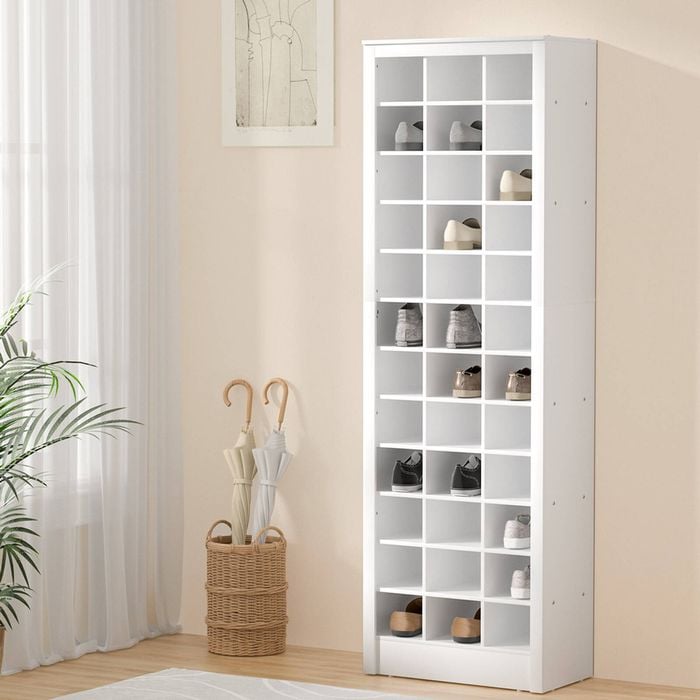 Storage Ideas Home Depot Shoe Cubby Artiss Shoe Rack 12-tier 36