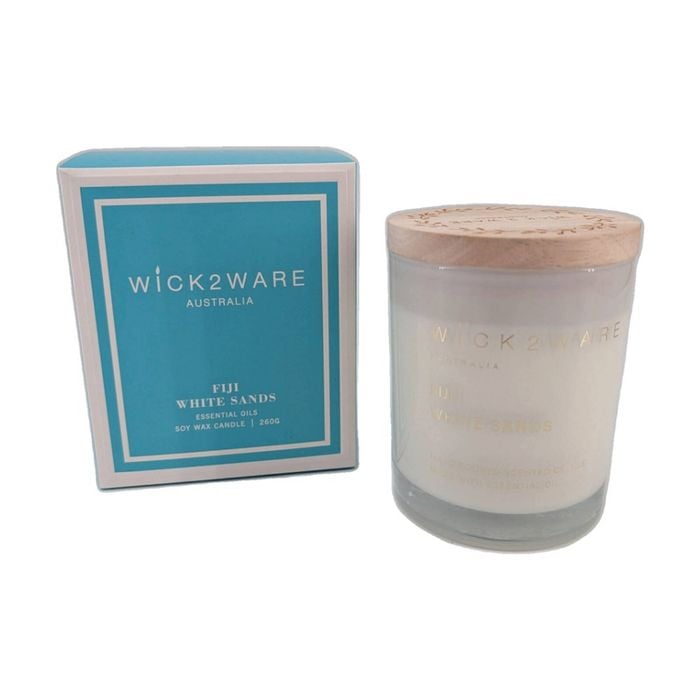 More Than Party Soy Scented Candle Jar Home Fragrance Fiji White Sands 260g