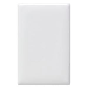 HPM LINEA Blank Coverplate - White