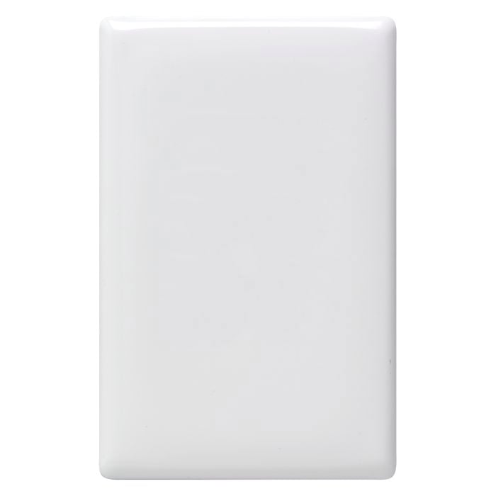 HPM LINEA Blank Coverplate - White