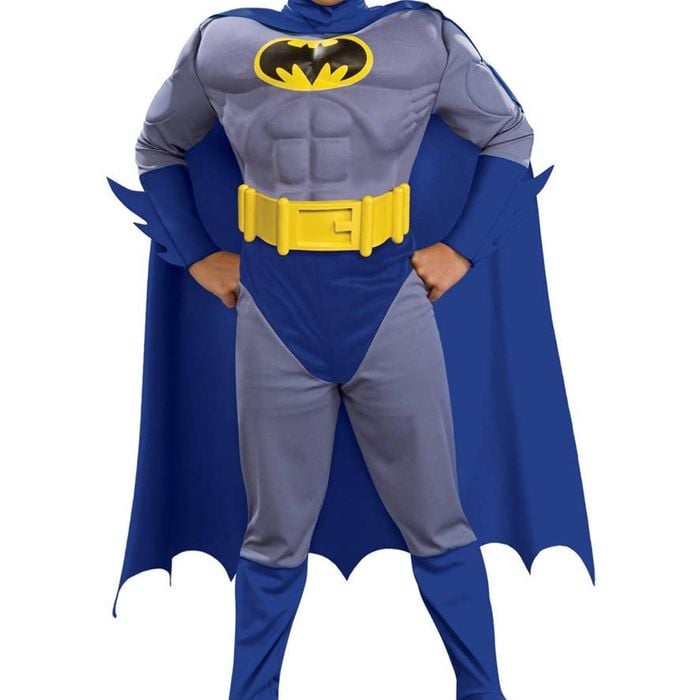 Brave And Bold Muscle Chest Boys Batman Costume - Medium