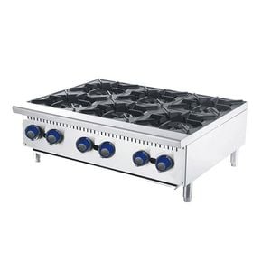 Cookrite 6 Burner Cook Top W910 X D700 X H333 ATHP-36-6-LPG