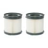 2PK Pullman 10L HEPA Filter Replacement for CD1203 Commercial Vacuum White