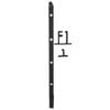 Miles Nelson 300mm Black Casement Stay