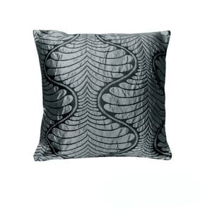 Rapee Decoration Cushion Cover Tux Leaf - Silver