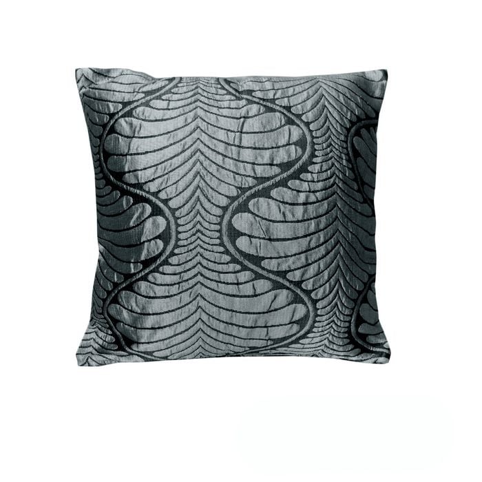 Rapee Decoration Cushion Cover Tux Leaf - Silver