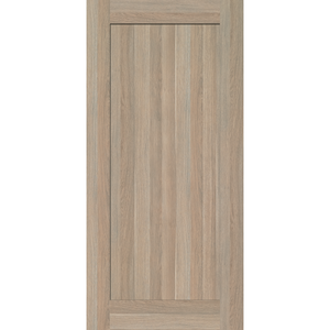 inBuilt Shaker Barn Door 25mm 2100x 1000mm Valence Oak